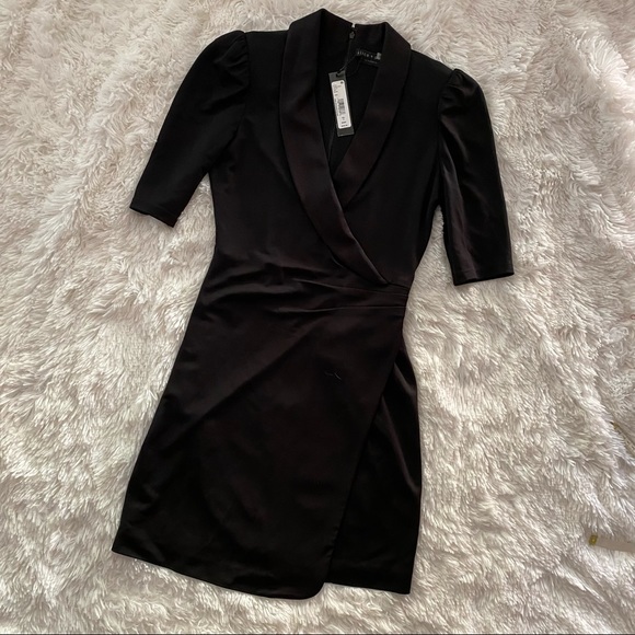 ALICE + OLIVIA Remi V Neck Front Suit Dress NWT 4 - Picture 5 of 10